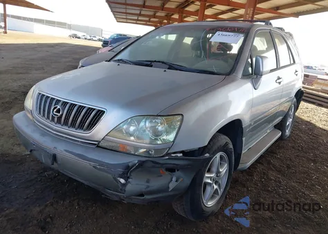 2002 Lexus Rx 300 from USA, damaged, VIN JTJGF10U120132643